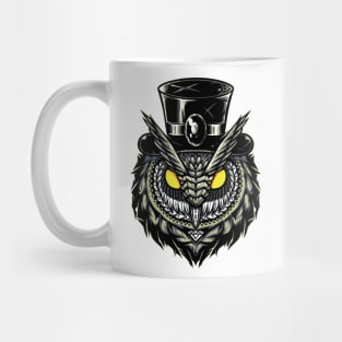 Steampunk Owl Mug